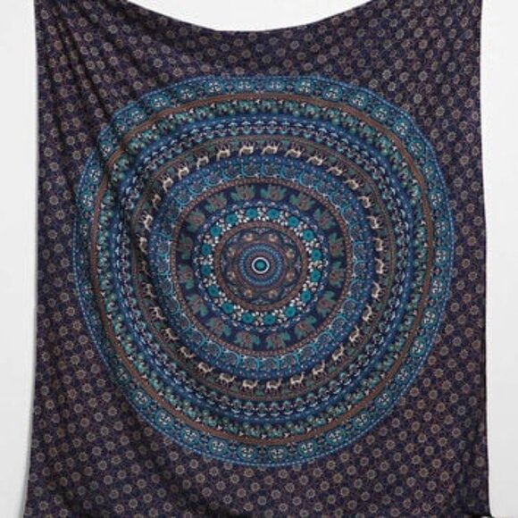 UO Home Mandala “Elephant” Tapestry (NEW) - Picture 5 of 10